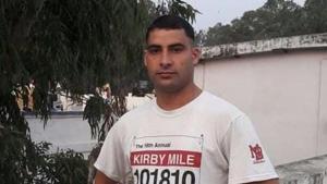 The constable has been identified as Mohammad Salim Shah.(HT Photo) The constable has been identified as Mohammad Salim Shah.(HT Photo)