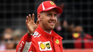 Ferrari's Sebastian Vettel celebrates after the qualifying session on the eve of the German GP.(AFP) Ferrari's Sebastian Vettel celebrates after the qualifying session on the eve of the German GP.(AFP)