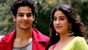 Dhadak features Ishaan Khatter and Janhvi Kapoor in the lead roles. It has earned Rs 8.71 crore on day 1.(AFP) Dhadak features Ishaan Khatter and Janhvi Kapoor in the lead roles. It has earned Rs 8.71 crore on day 1.(AFP)