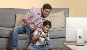The children received video games and were asked to play these at home with a friend or family member for six months. The study found that the kids who played the games and followed it up with an exercise routine reported weight loss and lower blood pressure.(Shutterstock) The children received video games and were asked to play these at home with a friend or family member for six months. The study found that the kids who played the games and followed it up with an exercise routine reported weight loss and lower blood pressure.(Shutterstock)