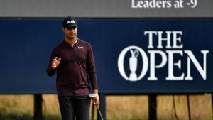 Shubhankar Sharma of India gesturing during the final round of The 147th Open golf Championship at Carnoustie.(AFP) Shubhankar Sharma of India gesturing during the final round of The 147th Open golf Championship at Carnoustie.(AFP)
