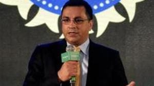 CEO Rahul Johri was present as the representative of Vinod Rai-led Committee of Administrators (COA) as BCCI met in Kolkata.(PTI) CEO Rahul Johri was present as the representative of Vinod Rai-led Committee of Administrators (COA) as BCCI met in Kolkata.(PTI)
