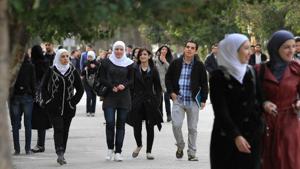 Students of engineering faculty at Damascus University in 2012.(AFP File Photo) Students of engineering faculty at Damascus University in 2012.(AFP File Photo)