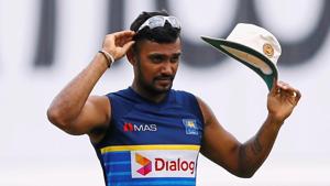 There is no allegation of misconduct against Danushka Gunathilaka, who is currently Sri Lanka’s best-performing batsman in an ongoing tour vs. South Africa.(REUTERS) There is no allegation of misconduct against Danushka Gunathilaka, who is currently Sri Lanka’s best-performing batsman in an ongoing tour vs. South Africa.(REUTERS)