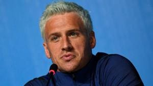 Ryan Lochte has been banned as he took an IV without needing hospital treatment.(AFP) Ryan Lochte has been banned as he took an IV without needing hospital treatment.(AFP)