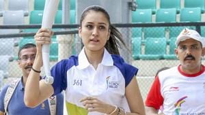 Manika Batra took to social media to share her ordeal and asked Sports Minister Rajyavardhan Singh Rathore and the Prime Minister’s Office to look into the matter.(PTI) Manika Batra took to social media to share her ordeal and asked Sports Minister Rajyavardhan Singh Rathore and the Prime Minister’s Office to look into the matter.(PTI)