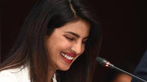 UNICEF Goodwill Ambassador Indian actor Priyanka Chopra speaks during a press conference in the Bangladeshi capital Dhaka.(AFP) UNICEF Goodwill Ambassador Indian actor Priyanka Chopra speaks during a press conference in the Bangladeshi capital Dhaka.(AFP)