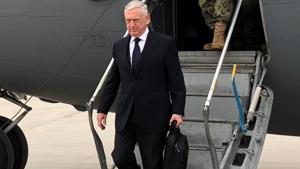 US defence secretary Jim Mattis (pictured) has emerged as the most ardent advocate for exempting India and other countries from CAATSA.(Reuters/File Photo) US defence secretary Jim Mattis (pictured) has emerged as the most ardent advocate for exempting India and other countries from CAATSA.(Reuters/File Photo)