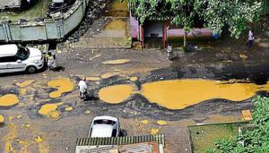 Experts claim both the BMC and the PWD don’t follow the prescribed steps while fixing potholes.(HT Photo) Experts claim both the BMC and the PWD don’t follow the prescribed steps while fixing potholes.(HT Photo)