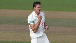 Morne Morkel took five for 60, on his way to match figures of nine for 120 as Surrey won by an innings and 183 runs on the third day at Trent Bridge.(Twitter) Morne Morkel took five for 60, on his way to match figures of nine for 120 as Surrey won by an innings and 183 runs on the third day at Trent Bridge.(Twitter)