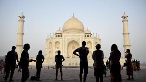 The UP government affidavit said the entire precinct of Taj Mahal should be declared a no-plastic zone and use of bottled water be also prohibited.(AP File Photo) The UP government affidavit said the entire precinct of Taj Mahal should be declared a no-plastic zone and use of bottled water be also prohibited.(AP File Photo)