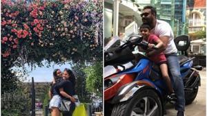 Loveliness of being: Kajol with her teenaged daughter, Nysa, as they vacation with Ajay Devgn and their young son Yug in London.(Instagram) Loveliness of being: Kajol with her teenaged daughter, Nysa, as they vacation with Ajay Devgn and their young son Yug in London.(Instagram)