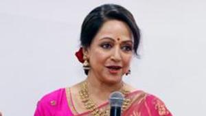 Hema Malini said she got to become an MP because of her film career.(PTI) Hema Malini said she got to become an MP because of her film career.(PTI)
