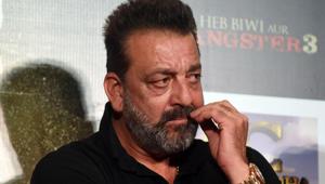 Sanjay Dutt looks on during the trailer launch of Saheb, Biwi Aur Gangster 3 in Mumbai.(AFP) Sanjay Dutt looks on during the trailer launch of Saheb, Biwi Aur Gangster 3 in Mumbai.(AFP)