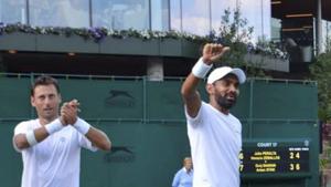 India's Divij Sharan and Artem Sitak lost their match 4-6, 5-7.(PTI) India's Divij Sharan and Artem Sitak lost their match 4-6, 5-7.(PTI)