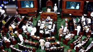 Her remarks come at a time opposition parties are urging the government to ensure that the women’s reservation bill, which calls for reserving 33% of seats in the Lok Sabha and all state legislative assemblies for women, is passed in Parliament.(PTI file photo) Her remarks come at a time opposition parties are urging the government to ensure that the women’s reservation bill, which calls for reserving 33% of seats in the Lok Sabha and all state legislative assemblies for women, is passed in Parliament.(PTI file photo)