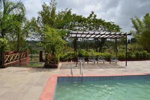 The resort-themed Karjat Waters has a pond and a bird sanctuary on the premises. The resort-themed Karjat Waters has a pond and a bird sanctuary on the premises.