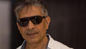 Prakash Jha at a Delhi hotel. Prakash Jha at a Delhi hotel.