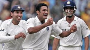 Anil Kumble guided India to victory over England at Headingley in 2002.(Getty Images) Anil Kumble guided India to victory over England at Headingley in 2002.(Getty Images)