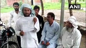 The goat owner filed a police complaint on Thursday.(ANI Photo) The goat owner filed a police complaint on Thursday.(ANI Photo)