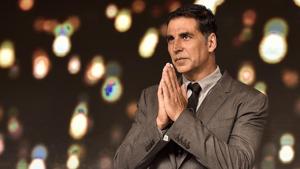 Akshay Kumar at an event in New Delhi.(PTI) Akshay Kumar at an event in New Delhi.(PTI)