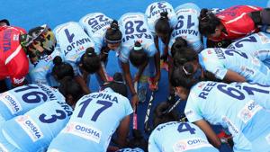 India played out a 1-1 draw with USA to qualify for the playoffs. Get highlights of the match between India and USA here.(Getty Images) India played out a 1-1 draw with USA to qualify for the playoffs. Get highlights of the match between India and USA here.(Getty Images)