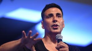 Indian Bollywood actor Akshay Kumar speaks during an event to wish good luck to Indian athletes for the 2018 Asian Games, in Mumbai on July 28, 2018.(AFP) Indian Bollywood actor Akshay Kumar speaks during an event to wish good luck to Indian athletes for the 2018 Asian Games, in Mumbai on July 28, 2018.(AFP)