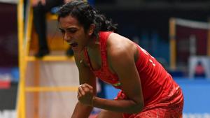 PV Sindhu will be looking to clinch the World Championships title after finishing runners-up last year.(AFP) PV Sindhu will be looking to clinch the World Championships title after finishing runners-up last year.(AFP)