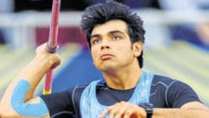 Neeraj Chopra won the gold medal at the Savo Games in Finland.(REUTERS) Neeraj Chopra won the gold medal at the Savo Games in Finland.(REUTERS)