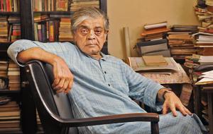 Director Sandip Ray at his Kolkata residence.(Samir Jana/HT PHOTO) Director Sandip Ray at his Kolkata residence.(Samir Jana/HT PHOTO)