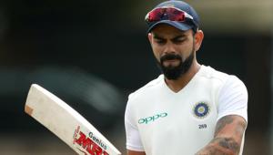 Cricket - India Nets - Edgbaston, Birmingham, Britain - July 30, 2018 India's Virat Kohli during nets Action Images via Reuters/Andrew Boyers(Action Images via Reuters) Cricket - India Nets - Edgbaston, Birmingham, Britain - July 30, 2018 India's Virat Kohli during nets Action Images via Reuters/Andrew Boyers(Action Images via Reuters)