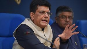 Responding to a question that some companies were not passing on the benefits of GST rate cuts announced in last month’s GST Council meeting to the end-user, finance minister Piyush Goyal said the government would take appropriate action.(PTI)