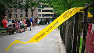 A crime scene in New York City.(AP Photo) A crime scene in New York City.(AP Photo)