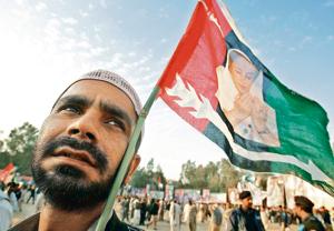 Remembering Benazir: At a Pakistan People's Party (PPP) election rally in Faisalabad on February 14, 2008.(AFP) Remembering Benazir: At a Pakistan People's Party (PPP) election rally in Faisalabad on February 14, 2008.(AFP)