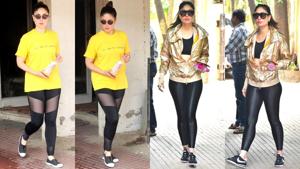 Kareena Kapoor Khan’s your girl, if you ever need gym outfit inspiration. (Instagram) Kareena Kapoor Khan’s your girl, if you ever need gym outfit inspiration. (Instagram)