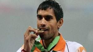 Naveen Dagar won the bronze in 3000m steeplechase at the 2014 Asian Games.(Twitter) Naveen Dagar won the bronze in 3000m steeplechase at the 2014 Asian Games.(Twitter)