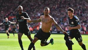 Manchester City's Brazilian striker Gabriel Jesus scored 13 goals in 29 league games last term.(AFP) Manchester City's Brazilian striker Gabriel Jesus scored 13 goals in 29 league games last term.(AFP)