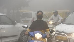 PM10 comprises coarse particles that gets lodged in the upper respiratory tract causing breathing problems. It is one of the major pollutants in Delhi-NCR.(HT File Photo) PM10 comprises coarse particles that gets lodged in the upper respiratory tract causing breathing problems. It is one of the major pollutants in Delhi-NCR.(HT File Photo)