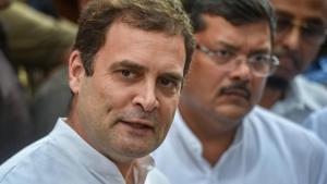 In May 2015, too, Rahul Gandhi was expected to address a rally of students on the OU campus, but the plan was dropped as police refused permission. Last year, OU authorities issued a circular banning all kinds of political meetings on campus.(PTI/File Photo) In May 2015, too, Rahul Gandhi was expected to address a rally of students on the OU campus, but the plan was dropped as police refused permission. Last year, OU authorities issued a circular banning all kinds of political meetings on campus.(PTI/File Photo)