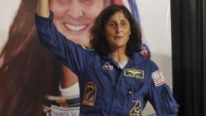 Sunita Williams (pictured) previously logged 321 days in orbit on two stays aboard the space station, most recently returning to the earth in 2012.(HT/File Photo) Sunita Williams (pictured) previously logged 321 days in orbit on two stays aboard the space station, most recently returning to the earth in 2012.(HT/File Photo)