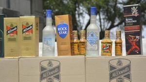 The hospitality industry and liquor shop owners in Gujarat say their business is down by almost by 40% in the first four months of this financial year as compared to the same period last fiscal.(HT File Photo) The hospitality industry and liquor shop owners in Gujarat say their business is down by almost by 40% in the first four months of this financial year as compared to the same period last fiscal.(HT File Photo)