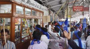 Dalit organisations have also demanded that the government withdraw cases against those detained under the stringent National Security Act on April 2, when a ‘Bharat bandh’ was observed by them.(PTI/File Photo) Dalit organisations have also demanded that the government withdraw cases against those detained under the stringent National Security Act on April 2, when a ‘Bharat bandh’ was observed by them.(PTI/File Photo)