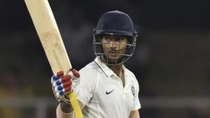 India A batsman Mayank Agarwal sent the South Africa A bowlers on a leather hunt with an unbeaten 220 off 250 balls.(HT PHOTO) India A batsman Mayank Agarwal sent the South Africa A bowlers on a leather hunt with an unbeaten 220 off 250 balls.(HT PHOTO)