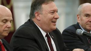 US secretary of state Mike Pompeo had warned last week that any potential International Monetary Fund bailout for Pakistan’s new government should not provide funds to pay off Chinese lenders.(AP) US secretary of state Mike Pompeo had warned last week that any potential International Monetary Fund bailout for Pakistan’s new government should not provide funds to pay off Chinese lenders.(AP)