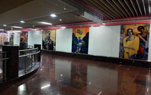 The Lajpat Nagar Metro Station on Delhi Metro’s Pink Line. The Durgabai Deshmukh South Campus-Lajpat Nagar section will become operational from August 6, 2018.(Mohd Zakir/HT File Photo) The Lajpat Nagar Metro Station on Delhi Metro’s Pink Line. The Durgabai Deshmukh South Campus-Lajpat Nagar section will become operational from August 6, 2018.(Mohd Zakir/HT File Photo)