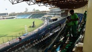 A domestic player in the playing eleven will be entitled to get Rs 91,000 for one Quaid-e-Azam Trophy first-class match and one-day match.(AFP/Getty Images) A domestic player in the playing eleven will be entitled to get Rs 91,000 for one Quaid-e-Azam Trophy first-class match and one-day match.(AFP/Getty Images)