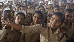 Student Police Cadet Project aims at training youngsters to sensitise people against social evils.(HT File Photo) Student Police Cadet Project aims at training youngsters to sensitise people against social evils.(HT File Photo)
