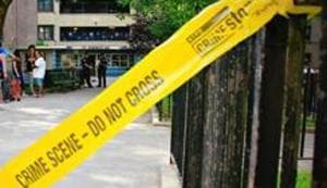 The woman was also found dead when the police reached her house. The front door was not locked from inside, police said, adding that wheat flour and some utensils were scattered all over suggesting the victim had shown resistance.(AP/Photo for representation) The woman was also found dead when the police reached her house. The front door was not locked from inside, police said, adding that wheat flour and some utensils were scattered all over suggesting the victim had shown resistance.(AP/Photo for representation)
