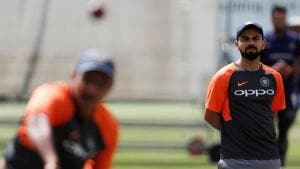 Cricket - India Nets - Lord’s, London, Britain - August 8, 2018 India's Virat Kohli during nets(Action Images via Reuters) Cricket - India Nets - Lord’s, London, Britain - August 8, 2018 India's Virat Kohli during nets(Action Images via Reuters)