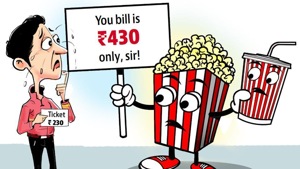 Through a report on May 1, Hindustan Times had highlighted how the food items sold inside the multiplexes were at least 80% costlier than those sold outside.(HT File Photo) Through a report on May 1, Hindustan Times had highlighted how the food items sold inside the multiplexes were at least 80% costlier than those sold outside.(HT File Photo)